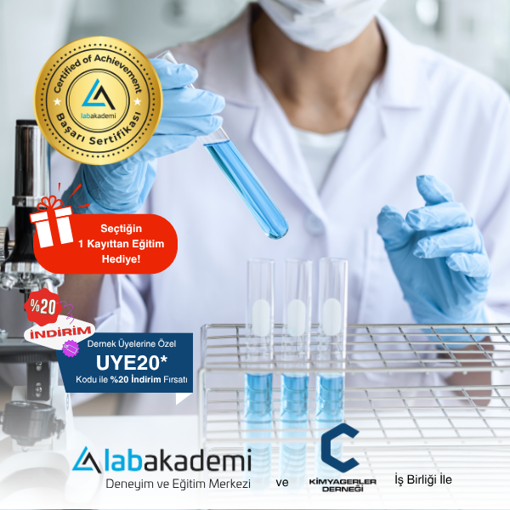 Temel Laboratuvar Uygulamaları Eğitimi (Yüz Yüze Uygulamalı, 8 Uluslararası Geçerli Sertifika) resmi