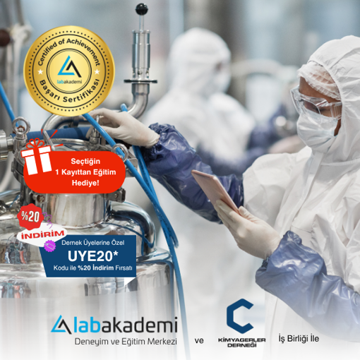 İyi Üretim Uygulamaları GMP Eğitimi (Yüz Yüze Uygulamalı veya Hibrit Katılım) resmi