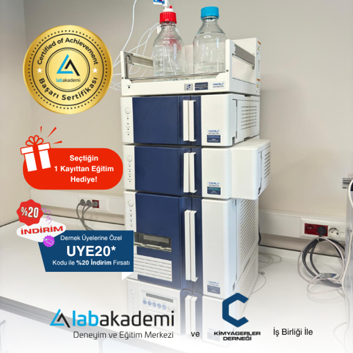 Yüksek Performanslı Sıvı Kromatografisi HPLC Eğitimi (Yüz Yüze Uygulamalı veya Hibrit Katılım) resmi