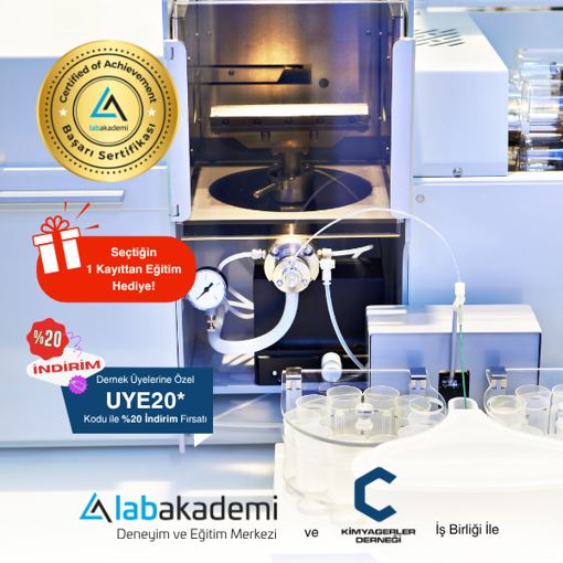 Atomik Absorpsiyon Spektroskopisi AAS Eğitimi (Yüz Yüze Uygulamalı veya Hibrit Katılım) resmi