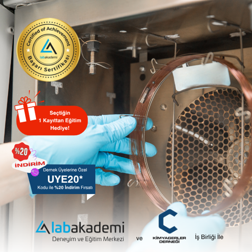 Gaz Kromatografisi Kütle Spektrometresi GC-MS/MS Eğitimi (Yüz Yüze Uygulamalı veya Hibrit Katılım) resmi