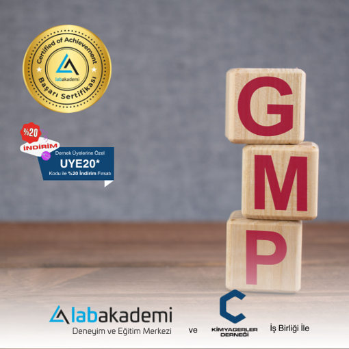İyi Üretim Uygulamaları GMP Temel Eğitim Kampı (Yüz Yüze Bireysel Uygulamalı veya Hibrit) resmi